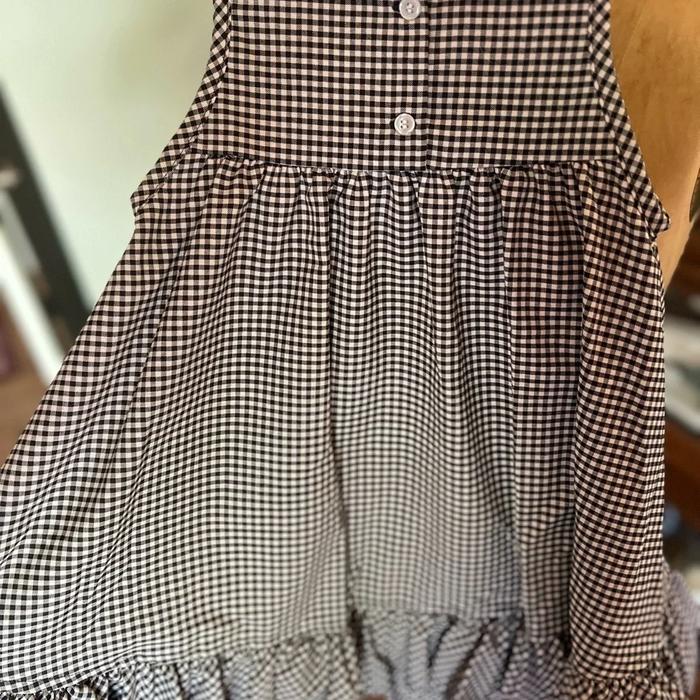 Nelly Madison black & white striped dress size 6